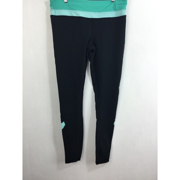 Lululemon Womens Run Inspire Tight Leggings Crop Back Zip Pocket Size 10 - Picture 6 of 10